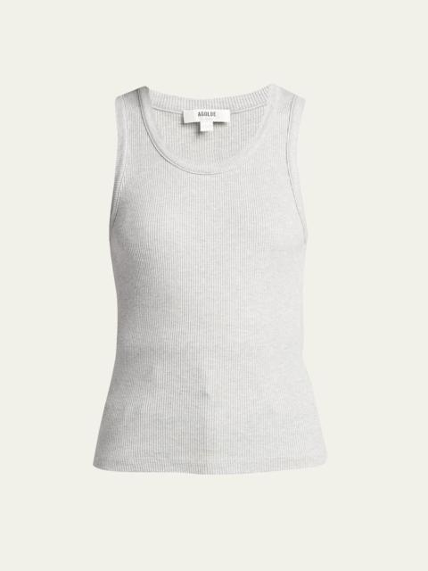 AGOLDE Poppy Scoop-Neck Tank