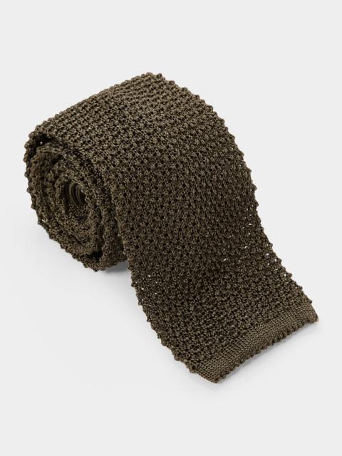 TODD SNYDER Italian Silk Wide Knit Tie