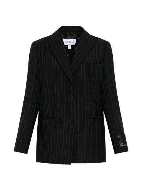 Off-White pinstripe-pattern blazer