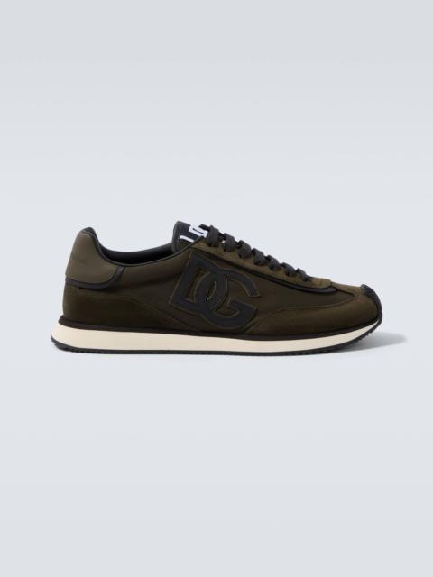 Dolce & Gabbana DG suede sneakers