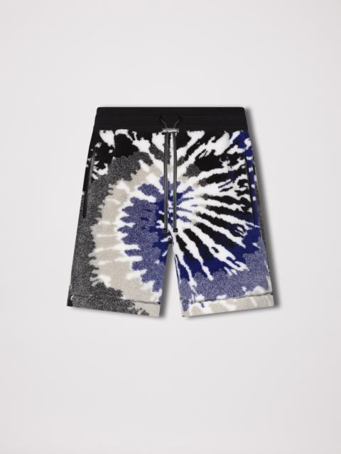 AMIRI TIE DYE POLAR FLEECE SHORTS