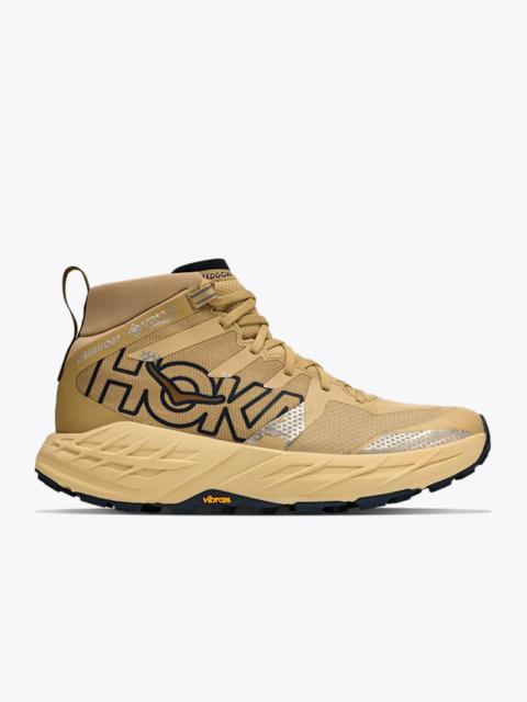 HOKA Men's Speedgoat 7 Hike GTX Shoes in Barley/Barley Flour