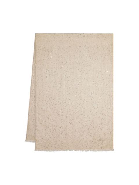 FERRAGAMO sequin-embellished scarf