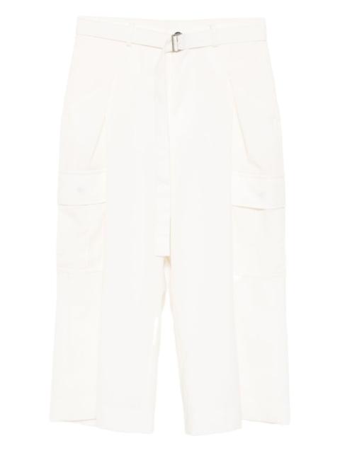 belted cargo trousers