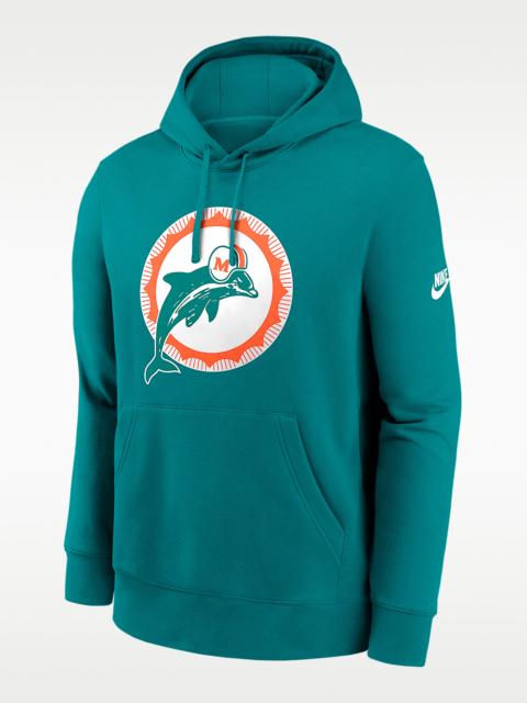 Nike Miami Dolphins Club Logo Men's Nike NFL Pullover Hoodie
