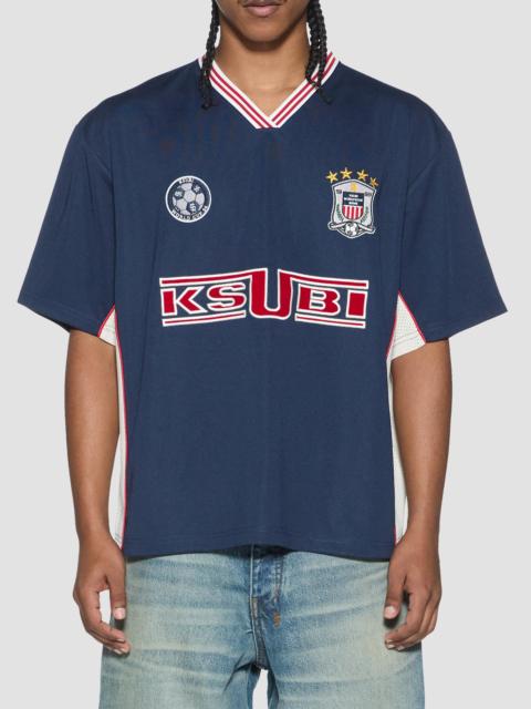 Ksubi Men's Offside Graphic Jersey T-Shirt - Navy