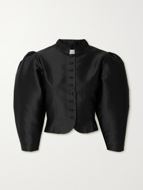 DESTREE Amoako Cropped Faille Jacket