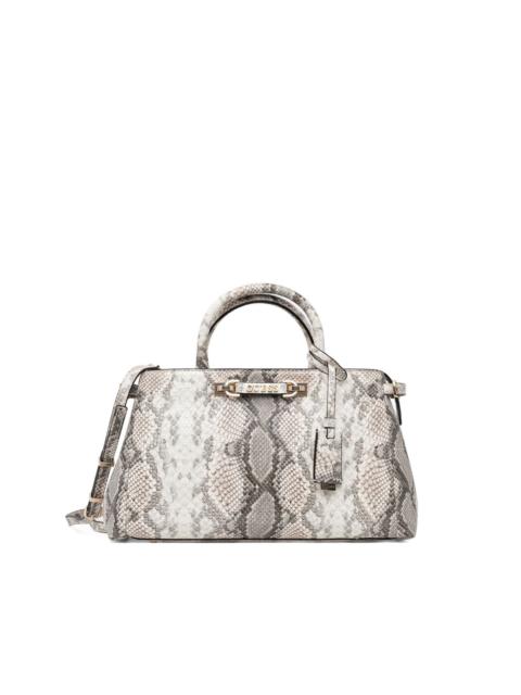 GUESS USA snake-effect tote bag