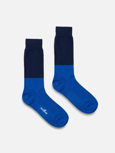 HOGAN Socks Blue Black