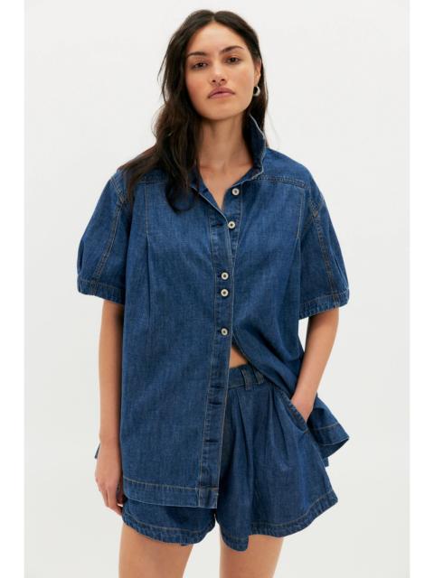 FREE PEOPLE Griselda Denim Short Set