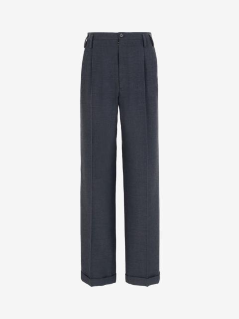 Maison Margiela High-waisted pleated trousers