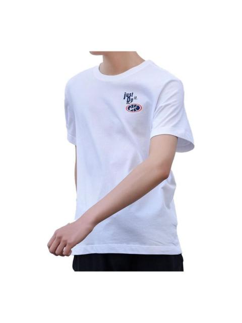 Nike Nike Dri-Fit Just Do It T-Shirt 'White' BQ3672-100