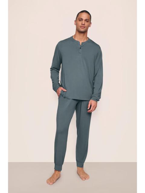eberjey Henry TENCEL™ Modal Long PJ Set