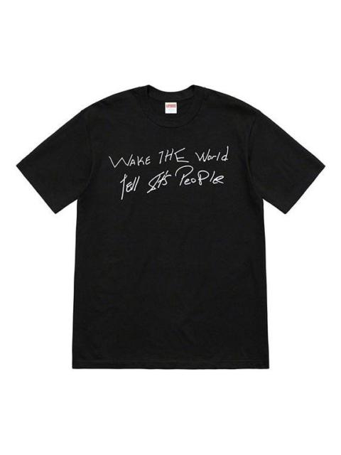 Supreme Supreme SS19 Buju Banton Wake The World Tee SUP-SS19