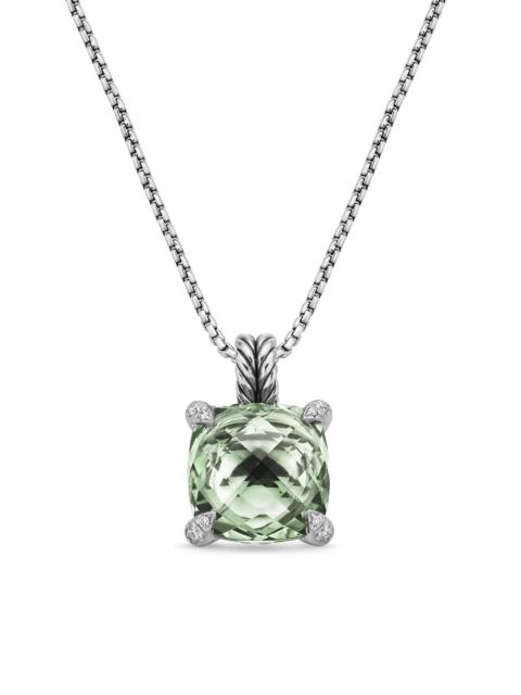 DAVID YURMAN Women's Chatelaine Pendant Necklace in Sterling Silver - Prasiolite