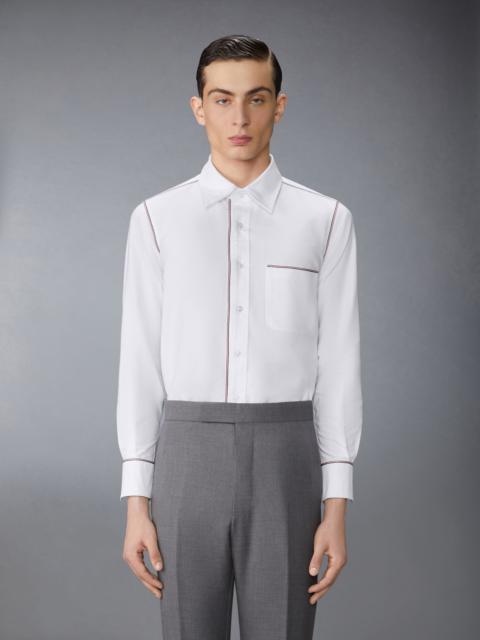 Thom Browne Oxford Grosgrain Framing Shirt