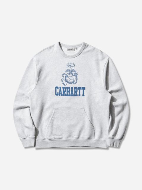 Carhartt Men's Pond Corps Sweatshirt Ash Heather
