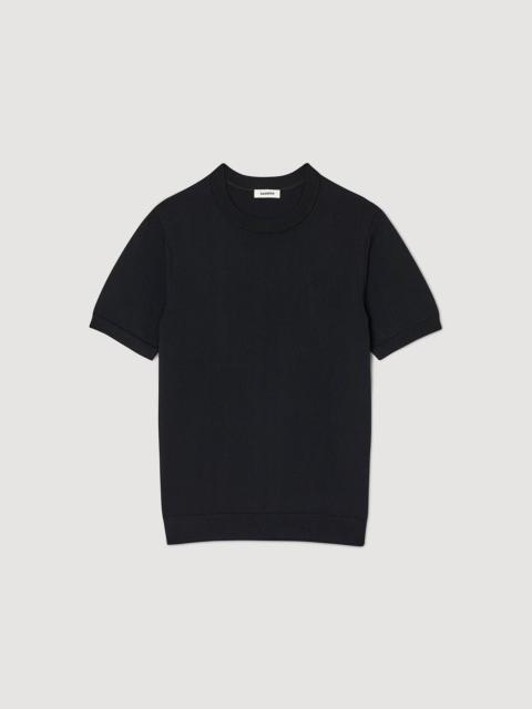 Sandro KNITTED T-SHIRT