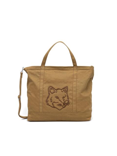 Maison Kitsuné XL Fox Head tote bag