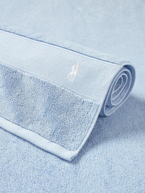 Ralph Lauren Polo Player Cotton Bath Mat - Office Blue