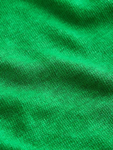 BODEN Liv Boat Neck Linen T-Shirt-Sapling Green