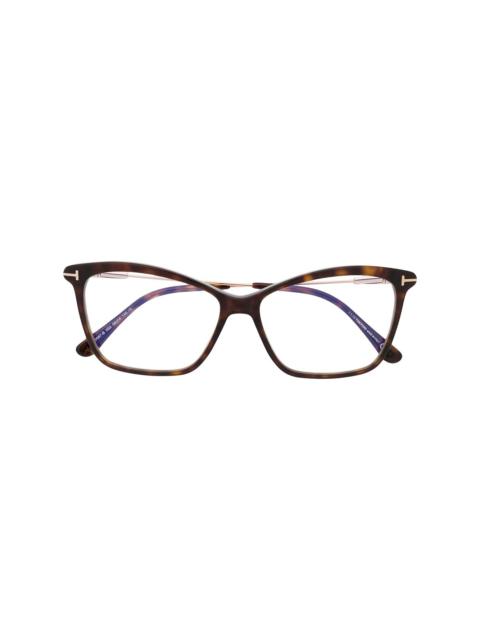 TOM FORD cat-eye frame glasses