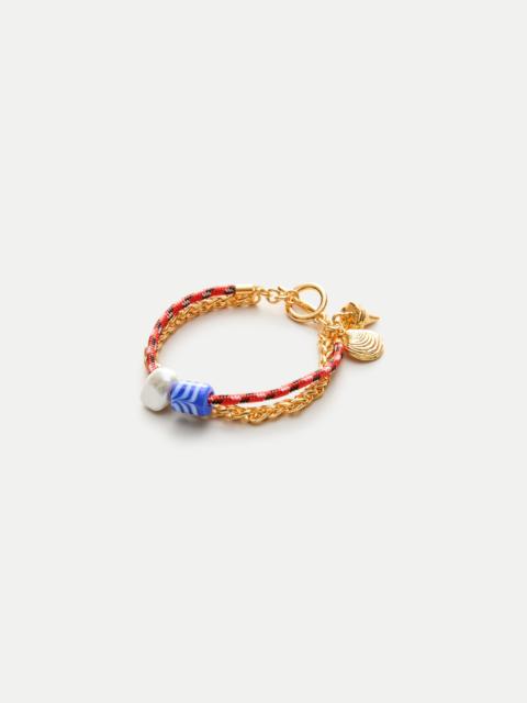 J.CREW Beaded cord bracelet