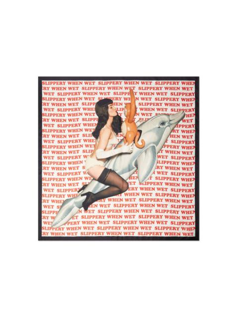 Stella McCartney Slippery when wet silk scarf