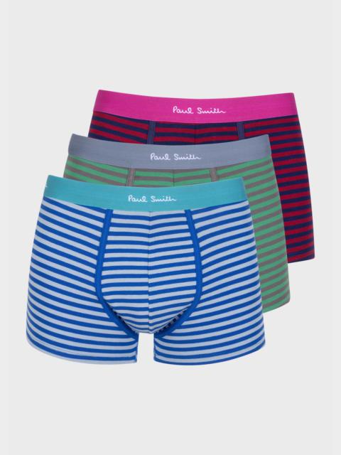 Paul Smith 'Baxter' Stripe Boxer Brief Three Pack