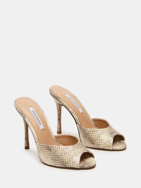 STEVE MADDEN PRIYA NATURAL SNAKE