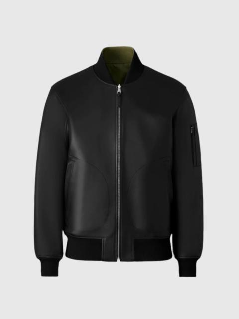 MACKAGE EASTON-SA 2-in-1 Reversible Leather Bomber Jacket