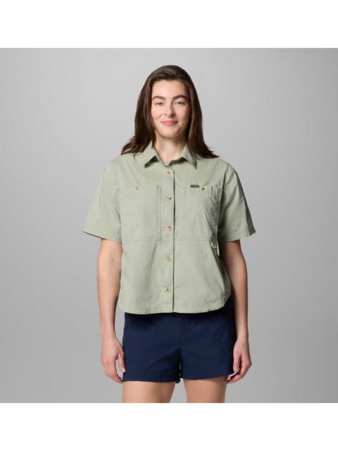 Columbia Women's Brea Falls Woven Short Sleeve Shirt