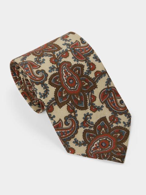 TODD SNYDER Italian Linen Foulard Tie