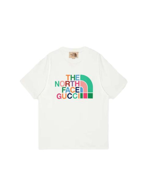 GUCCI Gucci x The North Face T-shirt Ivory/Multicolor