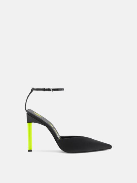 ''PERINE'' BLACK AND FLUO YELLOW PUMP
