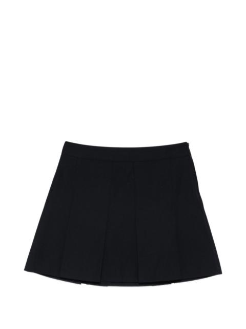 A.P.C. pleated mini skirt