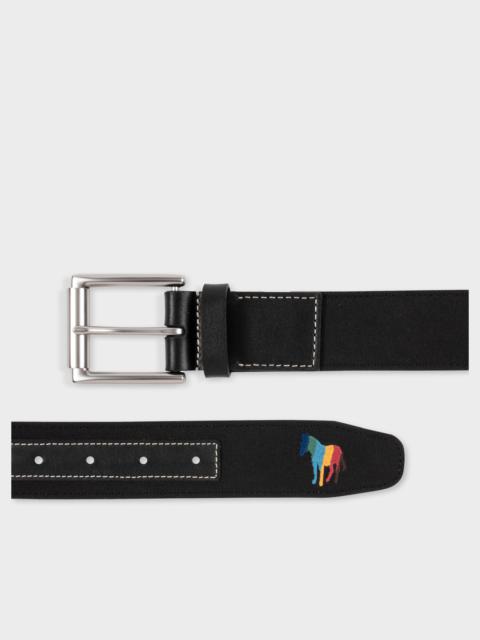 Paul Smith 'Zebra' Canvas Belt