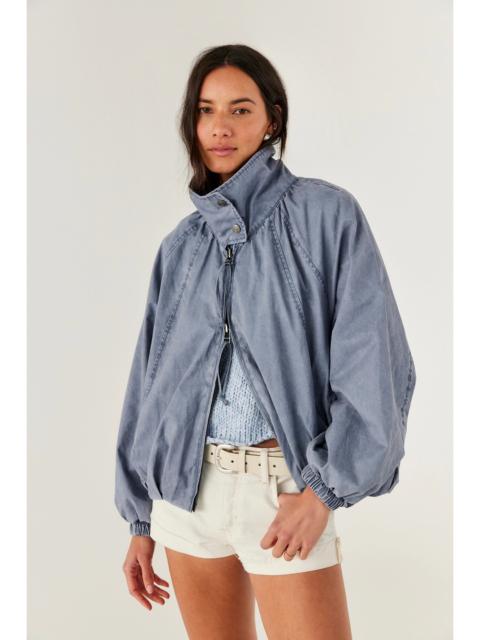 FREE PEOPLE Chelsea Funnel-Neck Jacket