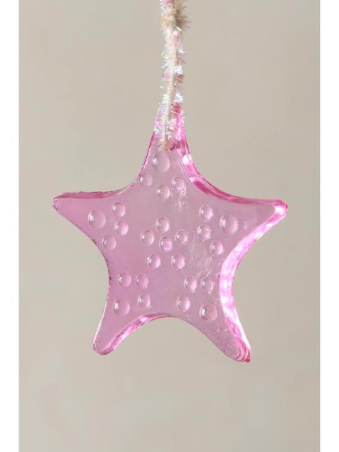 FREE PEOPLE Large Glass Star Ornament