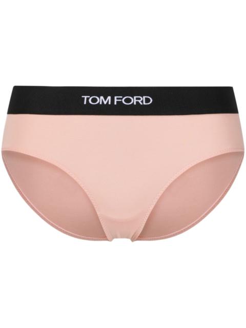 TOM FORD pink Signature Boy logo briefs