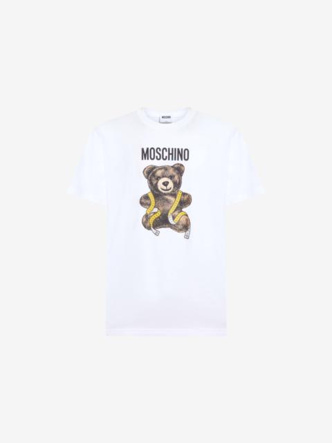 Moschino MOSCHINO TEDDY BEAR COTTON JERSEY T-SHIRT