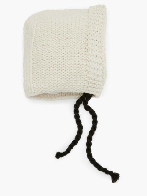 JW Anderson KNITTED HOOD