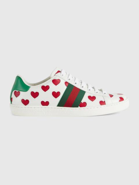 Women's Ace sneaker with hearts