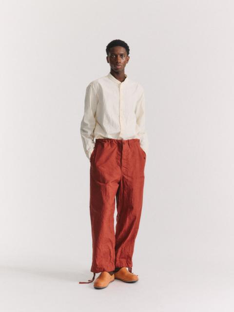 CASEY/CASEY ABEL PANT - L WAX - TERRACOTTA