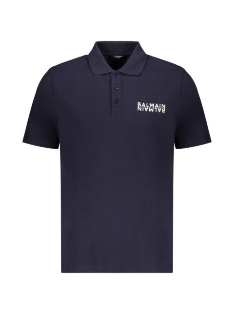Balmain short-sleeve polo shirt