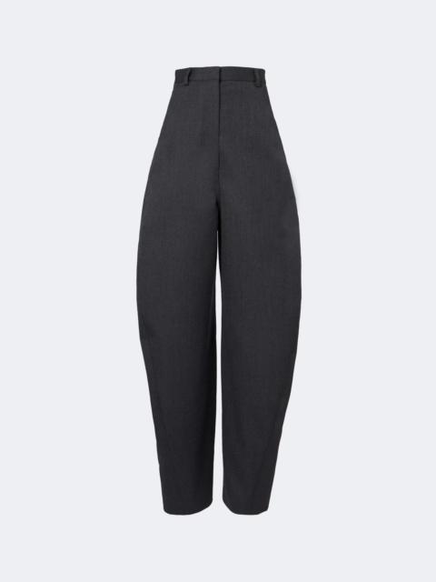BALENCIAGA Wool barrel-leg pants