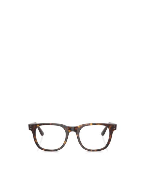 Ray-Ban RB5461D tortoiseshell-effect square-frame glasses