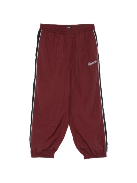 WILLY CHAVARRIA Bad Boy side-stripe track pants