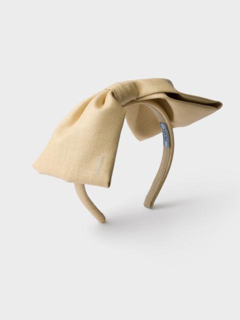 Prada Fabric headband