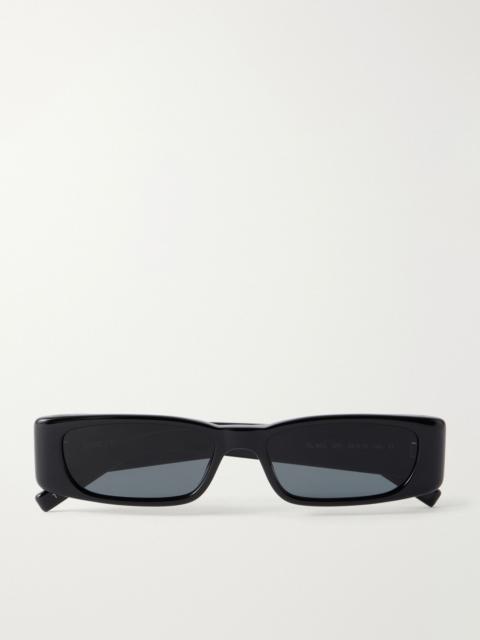 SAINT LAURENT SL 942 Square-Frame Recycled Acetate Sunglasses Black